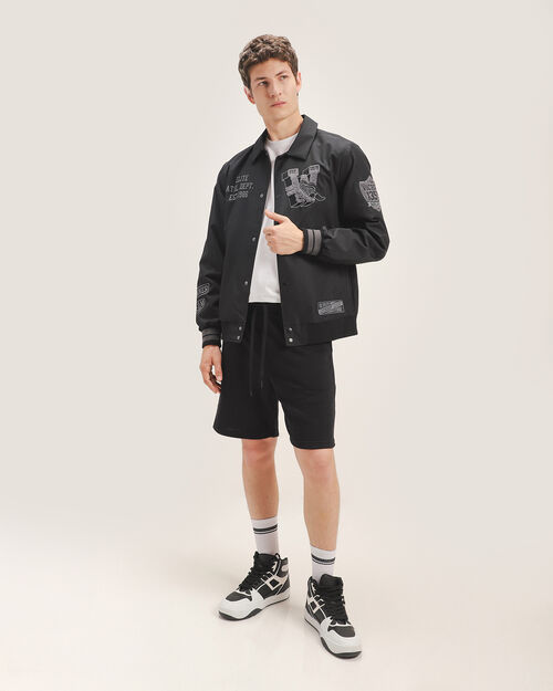 Short Negro S&oacute;lido