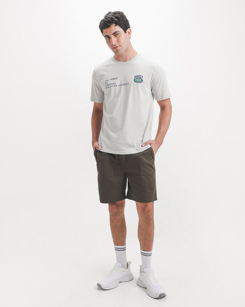 Short Olivo Semiajustado