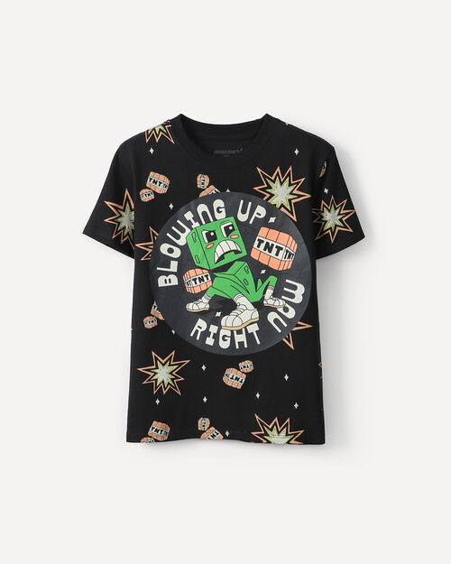 Playera Gr&aacute;fico Minecraft