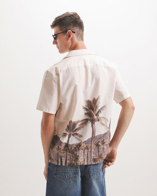 Camisa Resort Dise&ntilde;o Palmas
