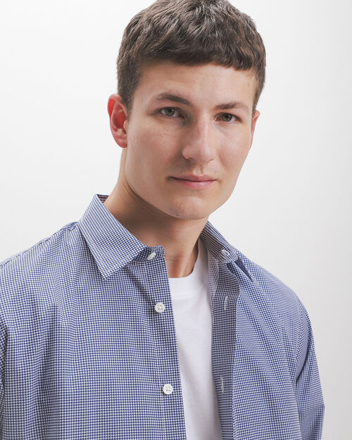 Camisa Azul Fit Slim