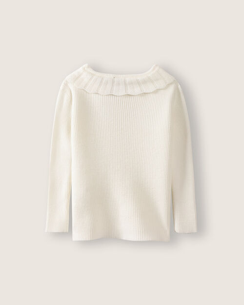 Suéter Rib Blanco