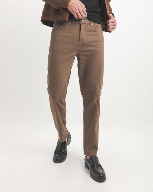 Pantal&oacute;n Caf&eacute; Gabardina