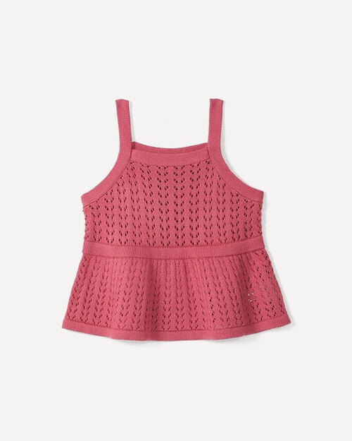 Top Tirantes Rosa
