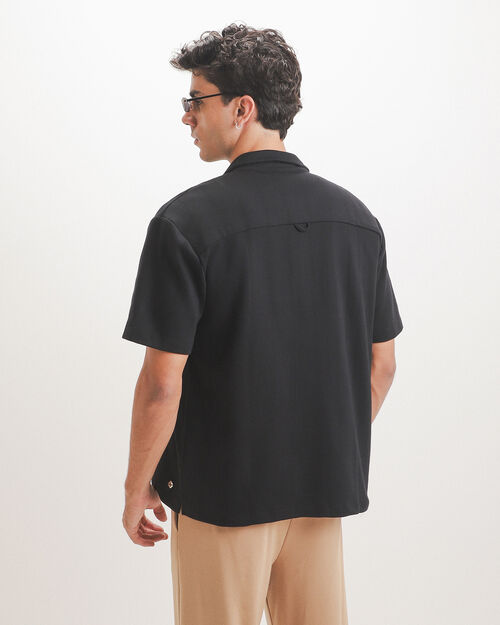 Camisa Relaxed Negra