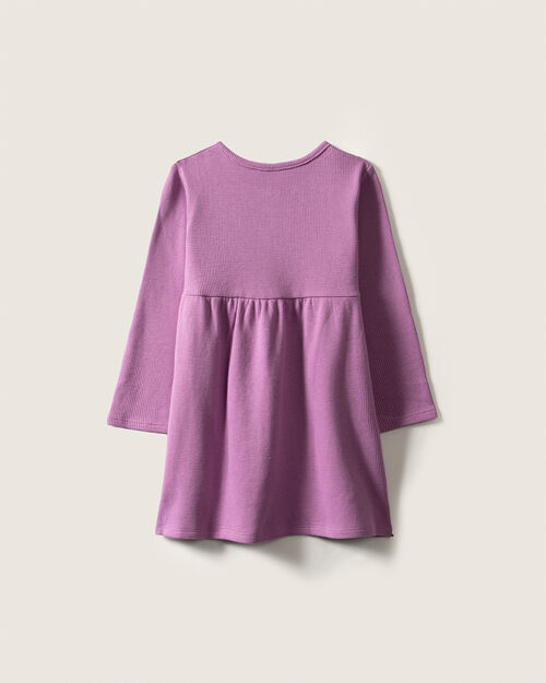 Vestido Morado Sólido