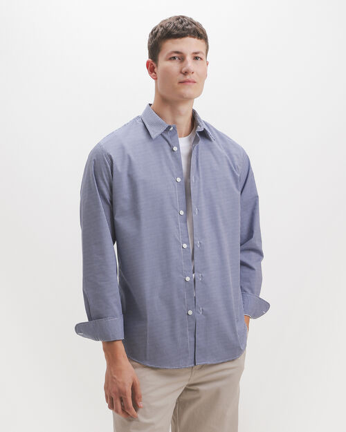 Camisa Azul Fit Slim