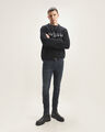 Jeans Negro Fit Skinny,AZUL MARINO