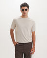 Playera Relaxed Azul,GRIS PERLA