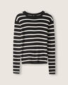 Top Blanco De Punto,NEGRO P1
