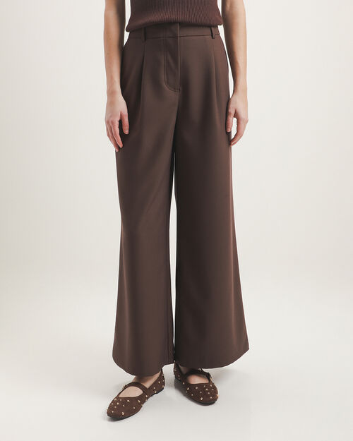 Pantal&oacute;n Caf&eacute; Botones