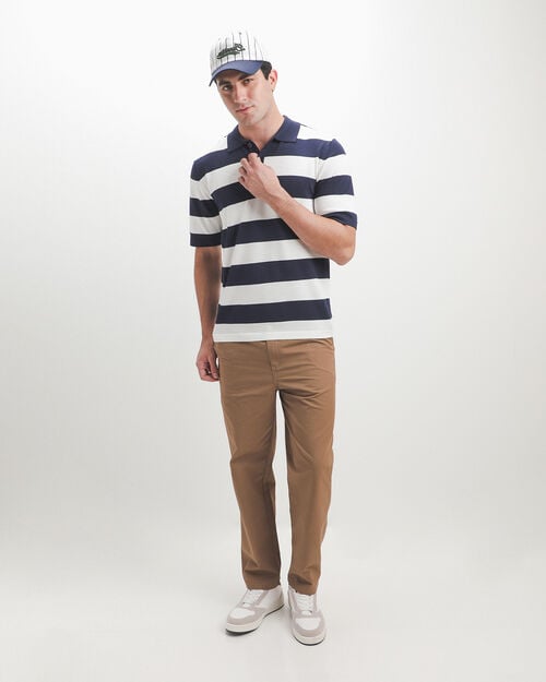 Polo Relaxed Rayas