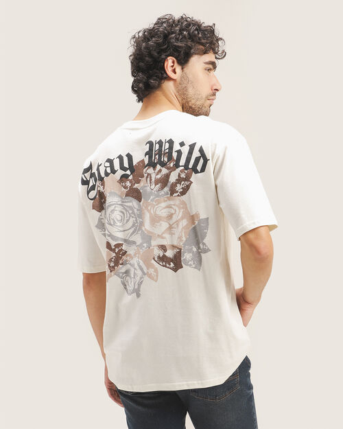 Playera Blanca Manga Corta