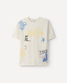 Playera Dise&ntilde;o Gr&aacute;fico,BLANCO