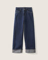 Jeans Fit Wide Leg,AZUL INDIGO
