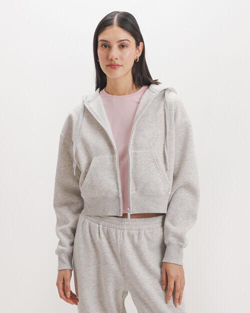 Sudadera Abierta Con Gorro