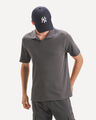 Polo Beige Tejida,GRIS CARBON