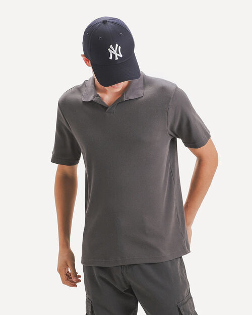 Polo Gris Tejida