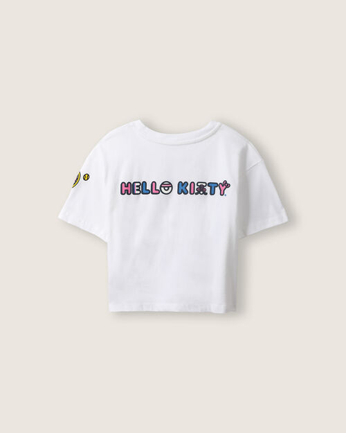 Playera Cropped Hello Kitty