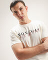 Playera Estampada Fit Slim,BLANCO