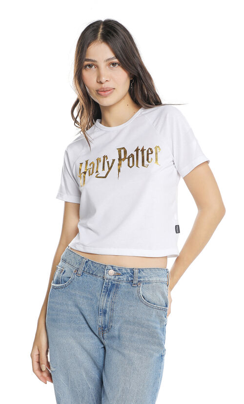 Playera Manga Corta Harry Potter