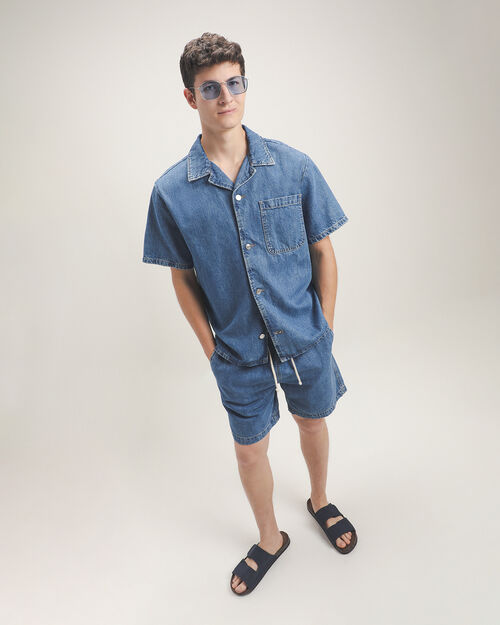 Sobrecamisa De Mezclilla