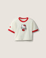 Playera Dise&ntilde;o Hello Kitty,BLANCO