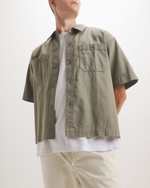 Camisa Fit Boxy S&oacute;lida