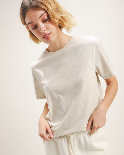 Playera Relaxed Beige