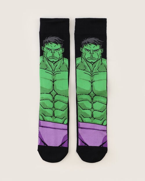 Calcetines Dise&ntilde;o Hulk