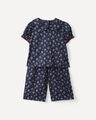 Conjunto Azul Estampado,AZUL ULTRAMAR