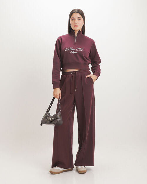 Jogger Rojo Straight