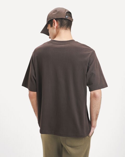 Playera Caf&eacute; Boxy