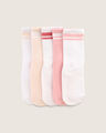Paquete Calcetines Largos,ROSA