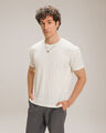 Playera Fit Relax Blanca,BLANCO