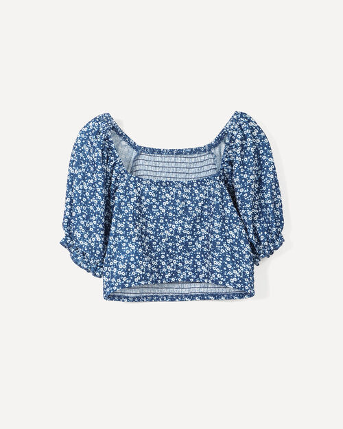 Blusa Estampada Flores