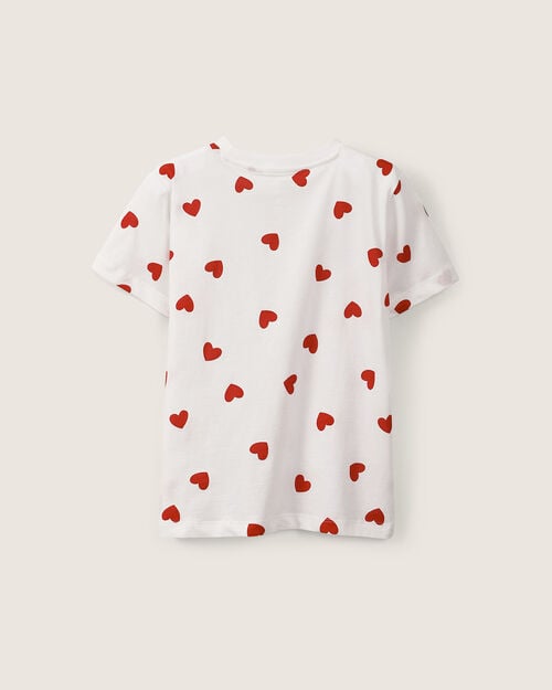 Playera Dise&ntilde;o Corazones