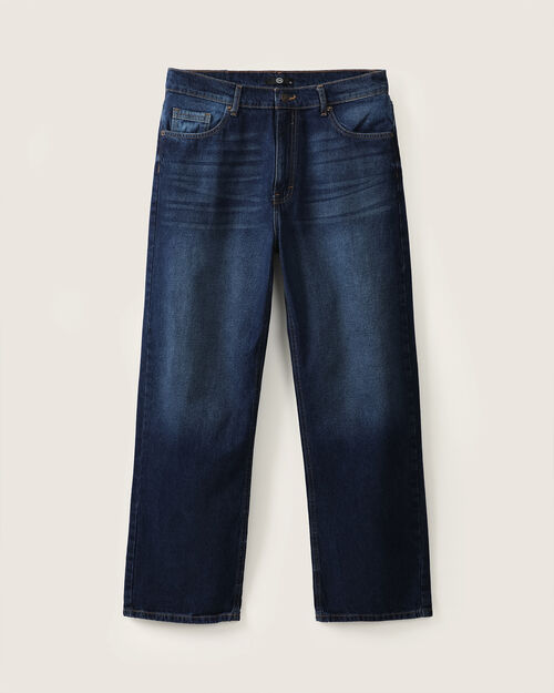 Jeans Azul Marino Fit Straight