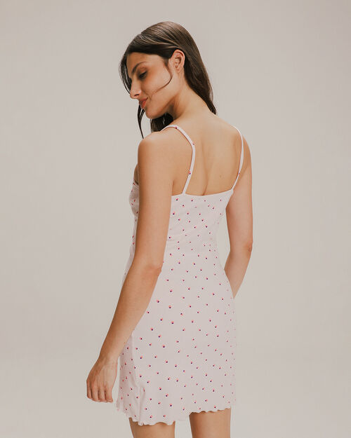 Vestido Pijama Rib