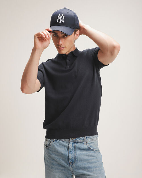 Polo Azul Fit Slim