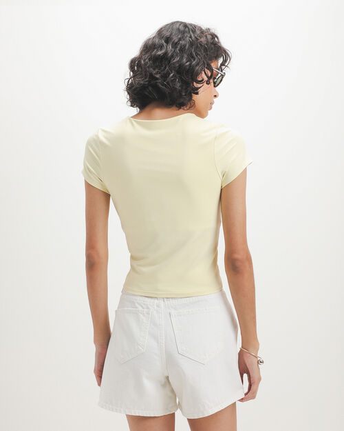 Crop Top Amarillo