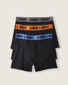 Paquete Boxers Negros,NEGRO P1