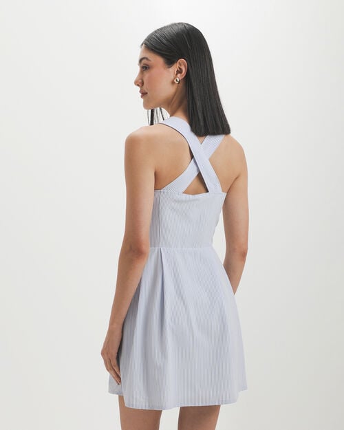 Vestido Estampado Rayas