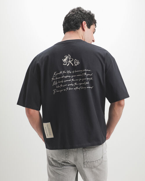 Playera Boxy Gr&aacute;fico