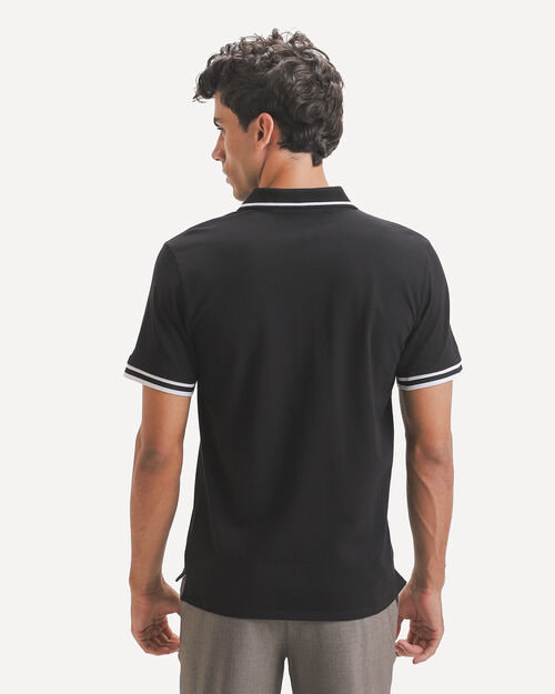 Polo Slim Negra