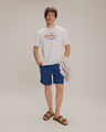 Short Fit Straight Azul,AZUL MARINO