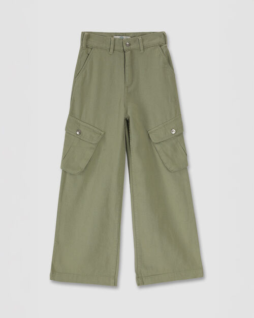 Pantalón Cargo Verde
