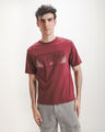 Playera Roja Dise&ntilde;o,ROJO VINO
