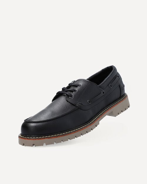 Mocas&iacute;n Negro Agujetas