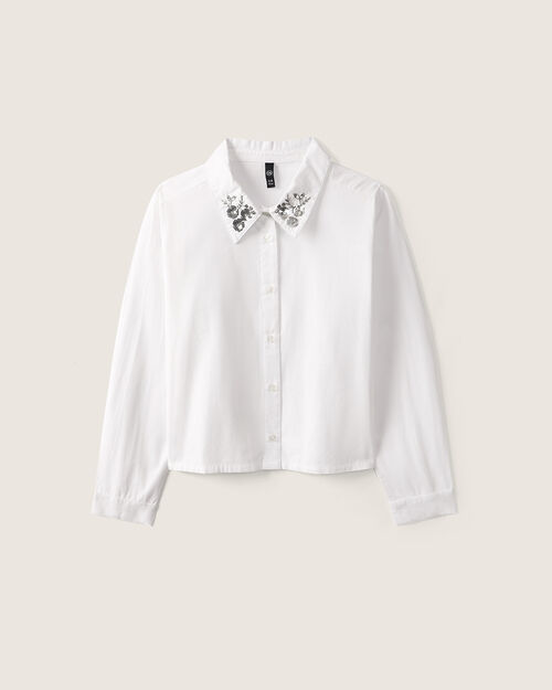 Camisa Aplicaciones Lentejuelas